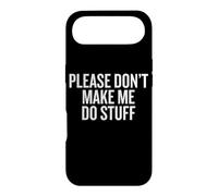 Custodia per iPhone Air Please Don’t Make Me Do Stuff Lazy Teen Sarcasm Funny