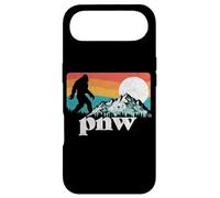 Custodia per iPhone Air PNW - Pacific Northwest Bigfoot Mountains Retro 80s Graphic