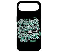 Custodia per iPhone Air Pockets full of feathers, hearts full of river