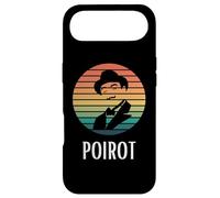 Custodia per iPhone Air Poirot Hat Baffi colori vintage