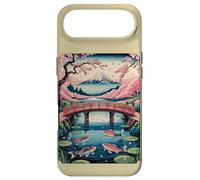 Custodia per iPhone Air Ponte Koi Sakura Monte Fuji Tramonto