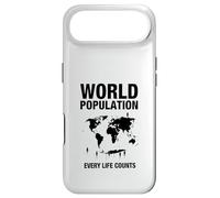 Custodia per iPhone Air Popolazione mondiale ogni vita conta