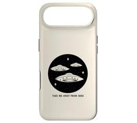 Custodia per iPhone Air Portami via da qui (Alien UFO Graphic)