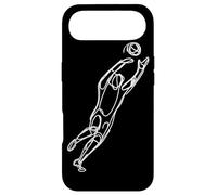 Custodia per iPhone Air Portiere di calcio che disegna il pallone Sport