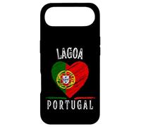 Custodia per iPhone Air Portugal Flag Heart Lagoa City
