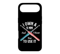 Custodia per iPhone Air Possiedo un 9 mm e so come usarlo - uncinetto all'uncinetto
