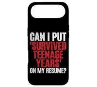 Custodia per iPhone Air Posso mettere gli anni dell'adolescenza sopravvissuti sul mio curriculum adolescente