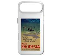 Custodia per iPhone Air Poster del turismo Rhodesian There's A Lot More Down Under