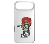 Custodia per iPhone Air Poster Western Hero "La legge dietro il seme"