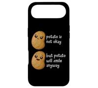 Custodia per iPhone Air Potato Is Not Okay Funny Potato Joke Meme Vegetable Potating