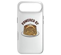 Custodia per iPhone Air Powered by Pancakes Breakfast Energy Funny Design Tee Pop!!