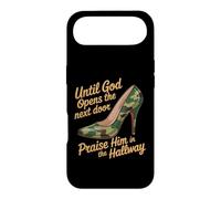 Custodia per iPhone Air Praise God In Hallway Until He Opens Next Door -