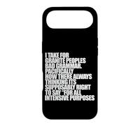 Custodia per iPhone Air PRENDO PER GRANITO GRAMMATICA CATTIVA Meme pacificamente divertente