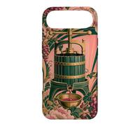 Custodia per iPhone Air Pressa Vino Vintage Con Fiori Raccolto
