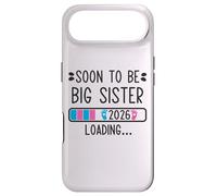 Custodia per iPhone Air Presto per diventare la sorella maggiore 2026 Caricamento annuncio di gravidanza