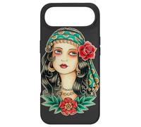 Custodia per iPhone Air Pretty Girl Gypsy Fortune Teller - Tatuaggio tradizionale Flash