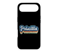Custodia per iPhone Air Priscilla Nome Ragazza Stile Vintage 70s 80s Personalizzato