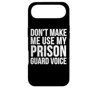 Custodia per iPhone Air Prison Guard Funny - Non farmi usare il mio