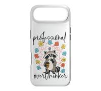 Custodia per iPhone Air Professionista Overthinker Raccoon Coffee Lover