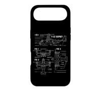 Custodia per iPhone Air Progetto V/STOL militare americano V22 Osprey
