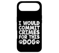 Custodia per iPhone Air Proprietario di un cane divertente commetterei crimini per questo cane