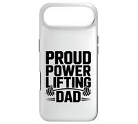 Custodia per iPhone Air Proud Powerlifting Dad è il più forte sostenitore della vita in palestra