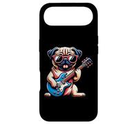 Custodia per iPhone Air Pug Fresco Chitarra Elettrica Occhiali