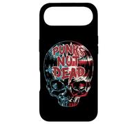 Custodia per iPhone Air Punks Not Dead Punk Rock USA Bandiera Vinile Record LP Skull
