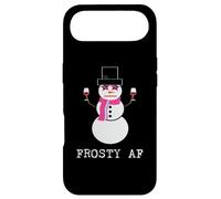 Custodia per iPhone Air Pupazzo di neve carino con vino Frosty AF Holiday