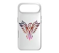 Custodia per iPhone Air Purple & Orange Flames Phoenix Myth Bird Rising Nato di nuovo