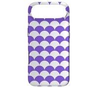 Custodia per iPhone Air Purple White Bumpy Mountains Hills Geometric Hummock Pattern