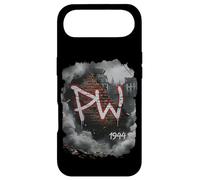 Custodia per iPhone Air PW 1944 Varsavia Rivolta Graffiti muro di mattoni Resistenza Art