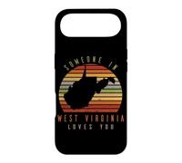 Custodia per iPhone Air Qualcuno in West Virginia ama voi Vintage State Retro