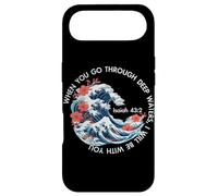 Custodia per iPhone Air Quando attraversi la Bibbia giapponese Kanagawa Wave in acque profonde