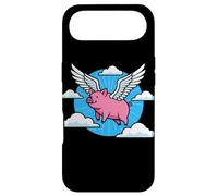 Custodia per iPhone Air Quando i maiali volano le nuvole di ali surreali