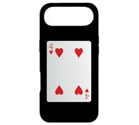 Custodia per iPhone Air Quattro di cuori carte da gioco