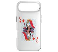 Custodia per iPhone Air Queen of Diamonds - Carte da poker per blackjack