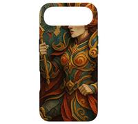 Custodia per iPhone Air Queen of Diamonds Playing Card Paper Cut Lucky Poker