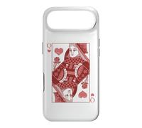 Custodia per iPhone Air Queen of Hearts Classic Card Game Icon Valentine Graphic
