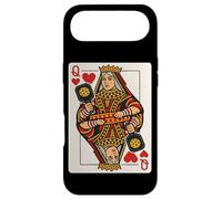 Custodia per iPhone Air Queen of Hearts Pickleball Giocatore di carte da gioco Pickleball