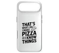 Custodia per iPhone Air Questo è quello che faccio io faccio la pizza e so cose