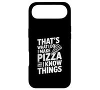 Custodia per iPhone Air Questo è quello che faccio io faccio la pizza e so cose