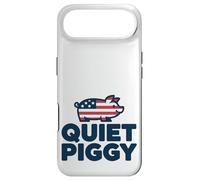 Custodia per iPhone Air Quiet Piggy Funny Quote