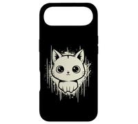 Custodia per iPhone Air Raccapricciante Carino Gatto Horror Kawaii Gattino Grunge Estetica