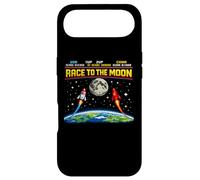 Custodia per iPhone Air Race To The Moon Retro Arcade Space USA vs Cina