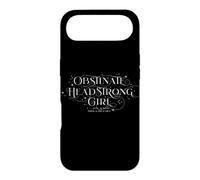Custodia per iPhone Air Ragazza testarda, testarda, Jane Austen, orgoglio e