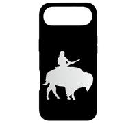 Custodia per iPhone Air Ragazzo su un Buffalo Silhouette