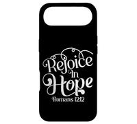 Custodia per iPhone Air Rallegrati nella speranza versetti biblici Romani 12:12