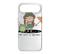 Custodia per iPhone Air Rana Cottagecore No Rain No Flowers