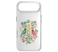 Custodia per iPhone Air Rasta Reggae Roots Three Birds Jamaica Folk Art Floral